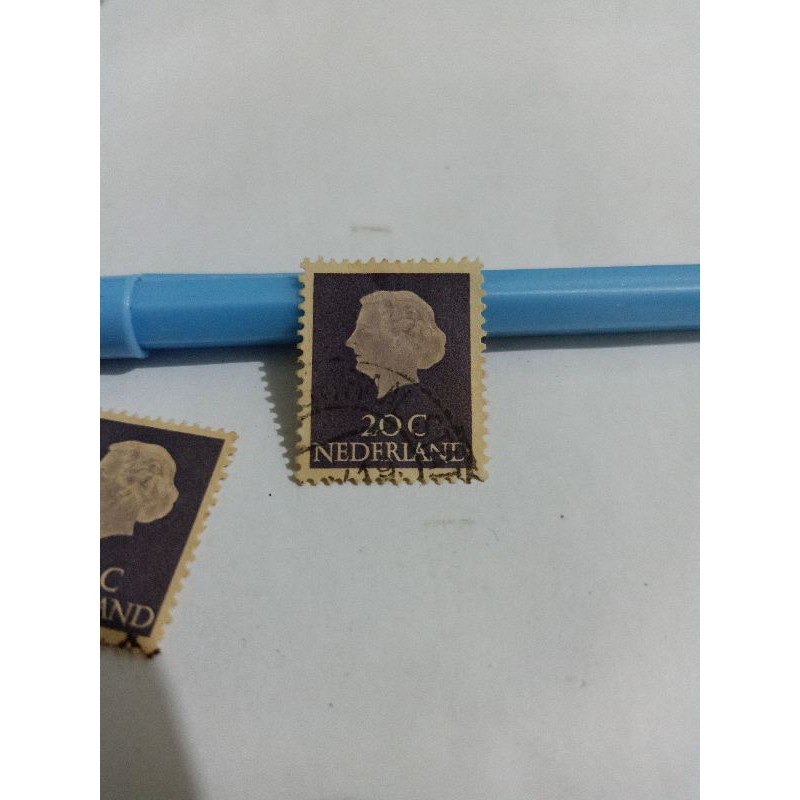 

Perangko Koningen Juliana 1953-1958 20 c Nederland Stamp