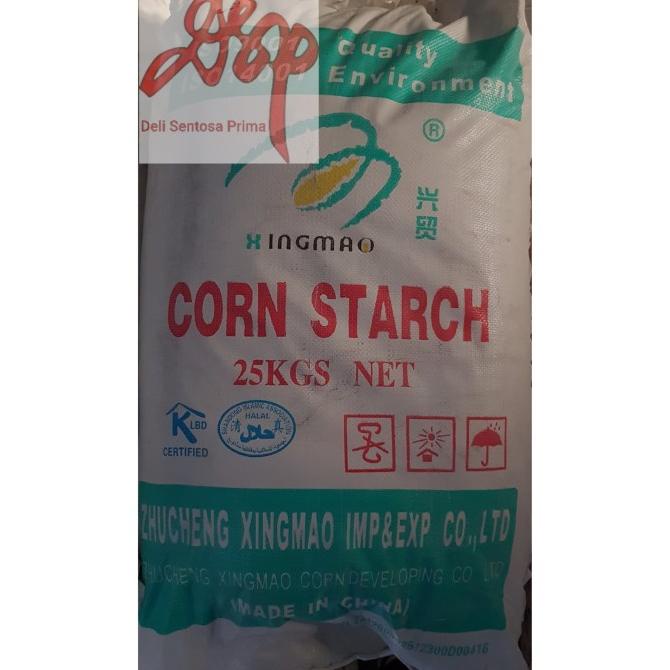 

Tepung Jagung / Corn Starch / Maizena Merk Xing Mao Ex. RRT 1 Kg