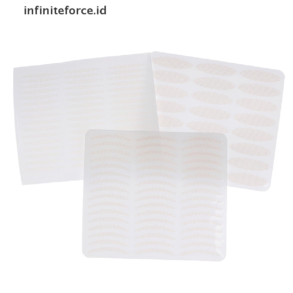 (infiniteforce.id) 5 Pak Stiker Lipatan Mata Invisible Bahan Mesh Gauze