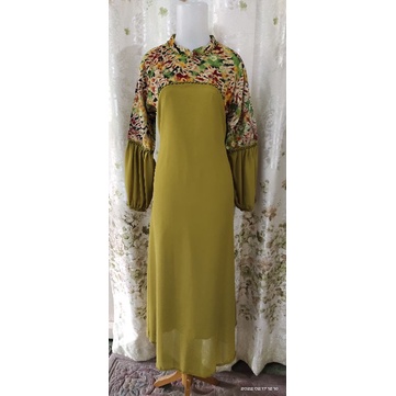 GAMIS JUMPUTAN KOMBINASI CERUTY