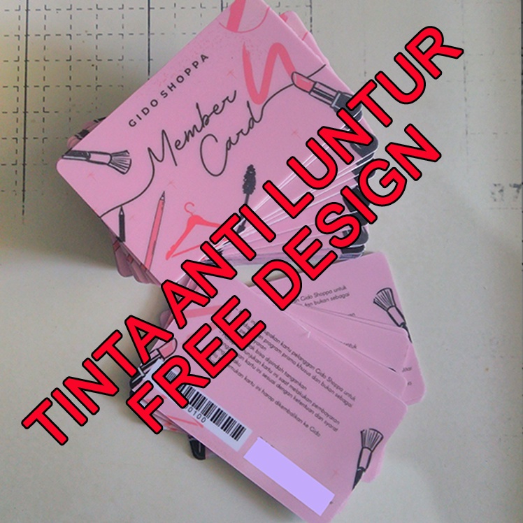 

Pembuatan id card /member card / kta / kartu pelajar / identitas dgn id / barcode / thank you card