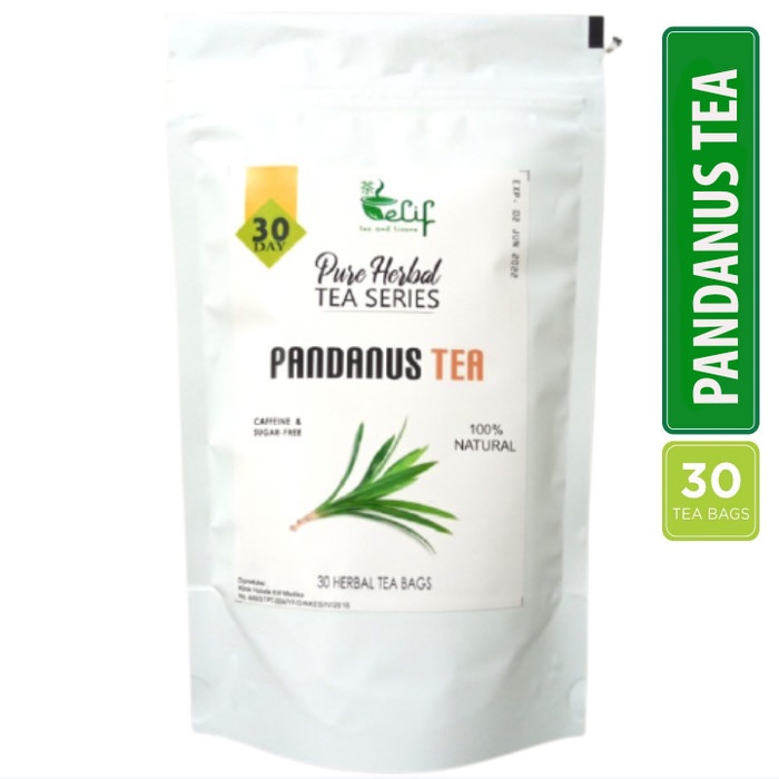 

B062D Pandanus Tea : Teh Daun Pandan Wangi ( 30 Tea Bag ) 054S