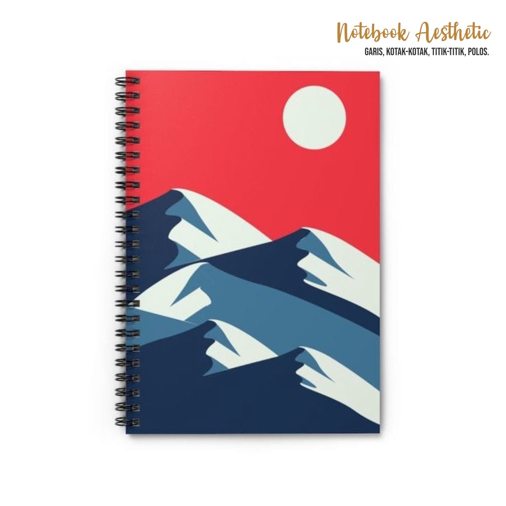

Notebook Aesthetic | Ready Cover | A5 | 100 Page