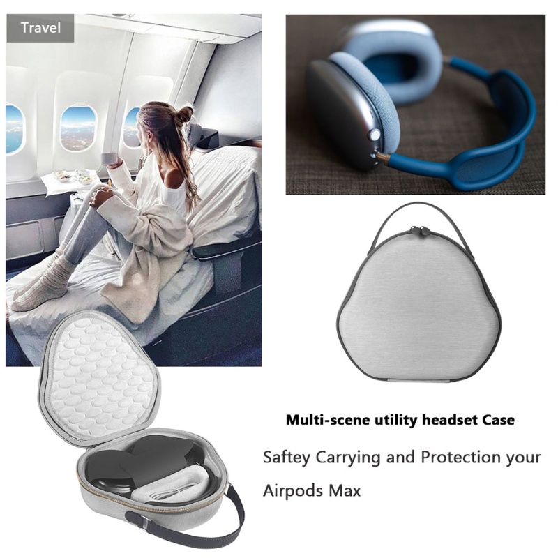 Cre Hard Case Silikon Cover Proteksi AirPods Max