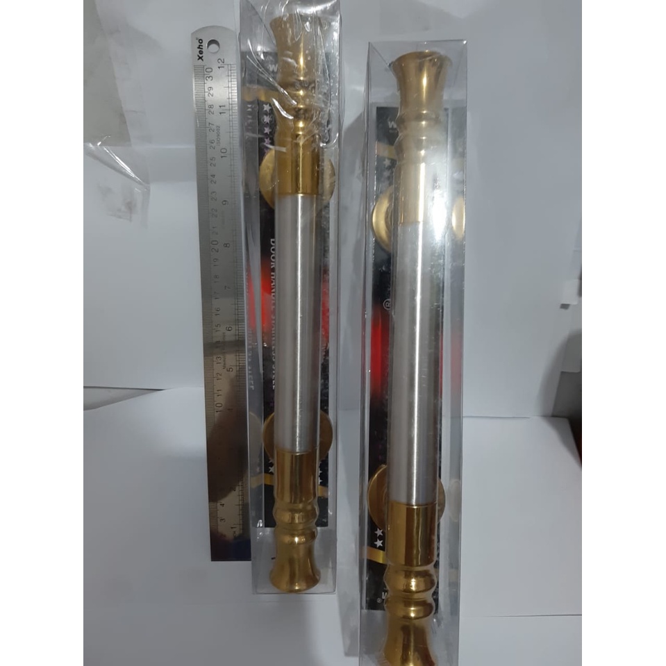 HANDLE HANDEL HD 912 GOLD PERPASANG/ PEGANGAN GAGANG TARIKAN PINTU RUMAH LEMARI LACI /DOOR HANDLE STAINLESS ELEGAN BERKUALITAS TERMURAH