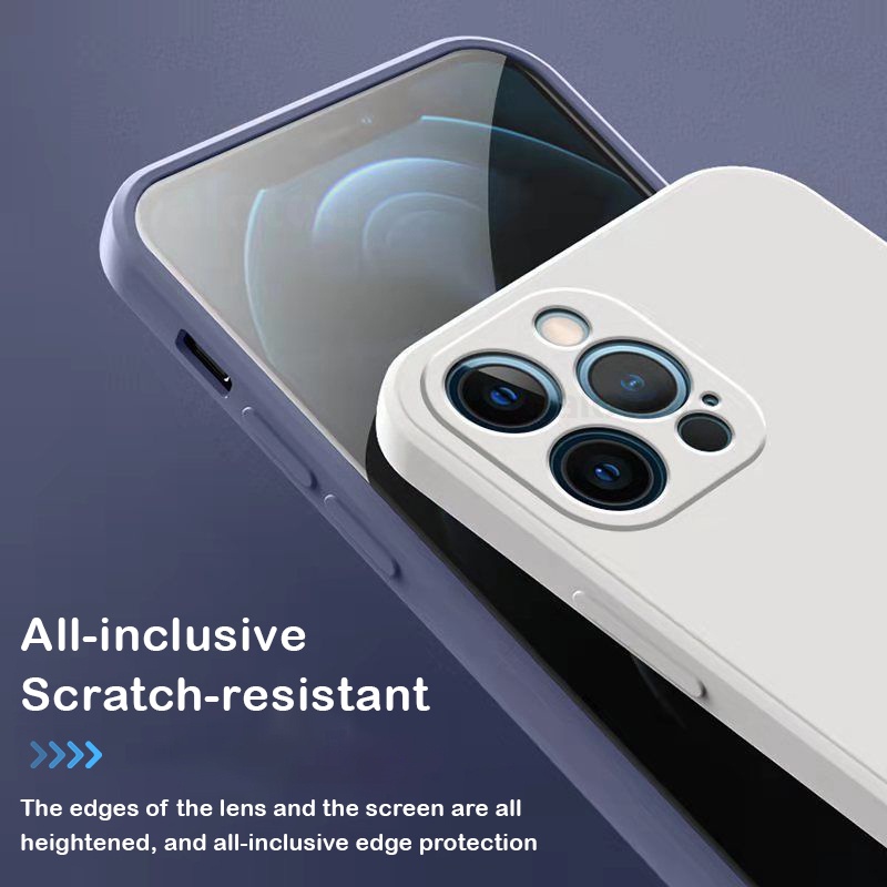 Velvet liquid silicone magnetic ring protection case iphone 11 pro max 12/13pro max XR support wireless charging case