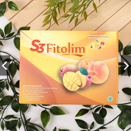 S3 FITOLIM ASLI 20 SACHET # S3 FITOLIM # DIET DETOX # PELANGSING HERBAL