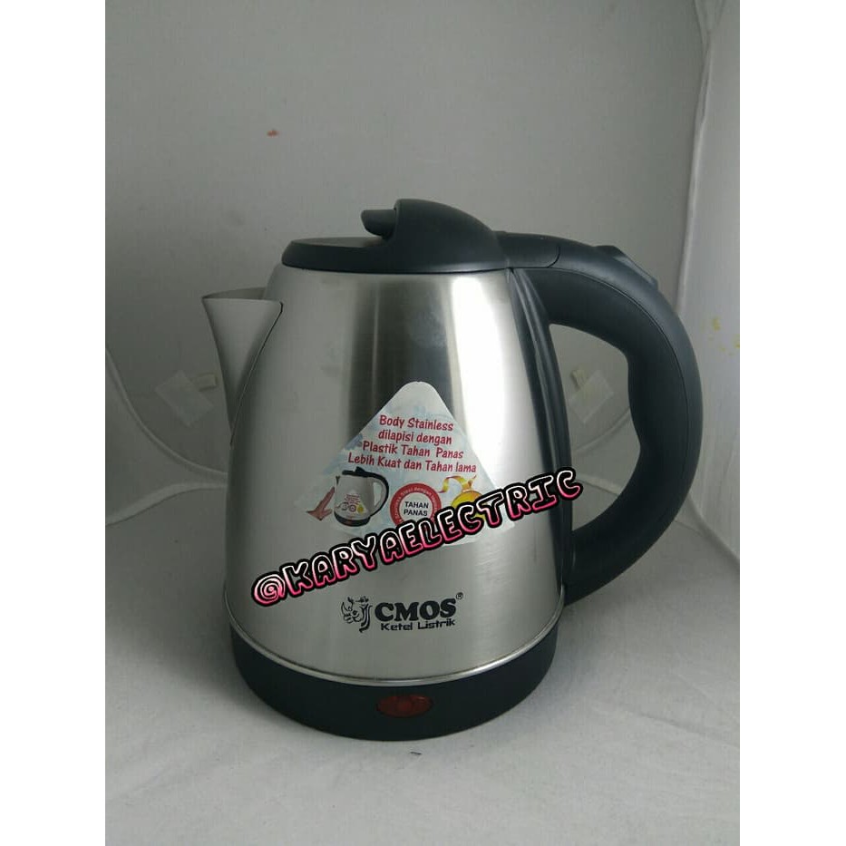 Terlaris Teko Kettle Listrik Merk Cmos Otomatis 1,5Liter