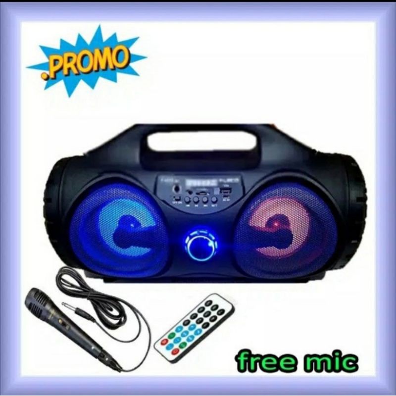 Speaker Portable Bluetooth Fleco F-4215