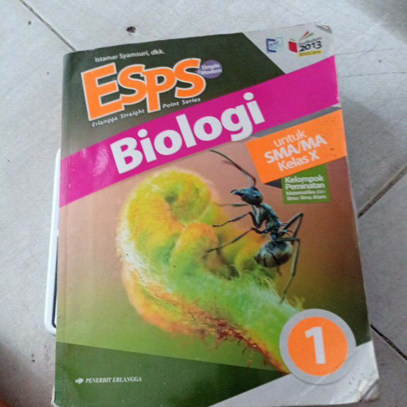 Buku Esps Biologi Untuk Smu Kelas X Shopee Indonesia