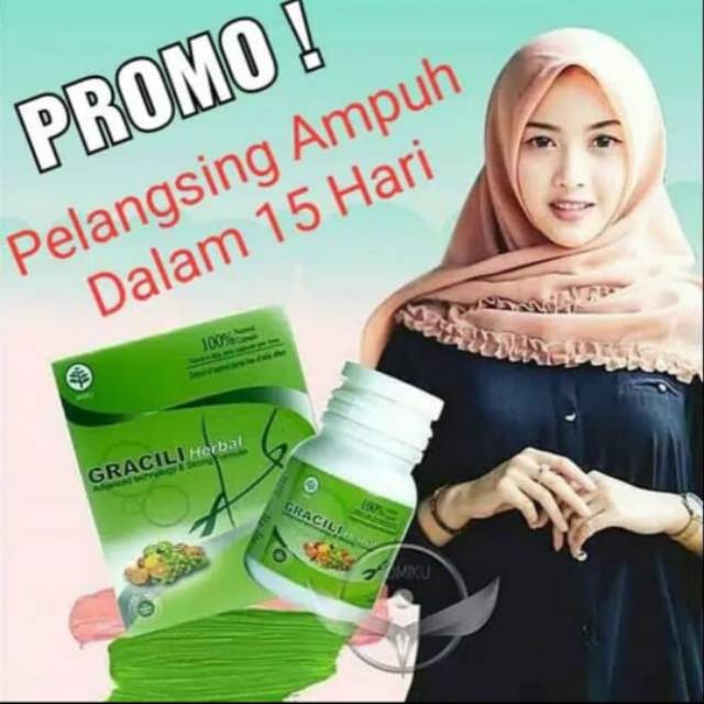 Pelangsing Badan GRACILI ASLI ORIGINAL