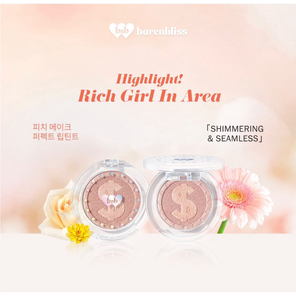 BnB barenbliss Highlight! Face Highlighter Powder Make Up Pigmented