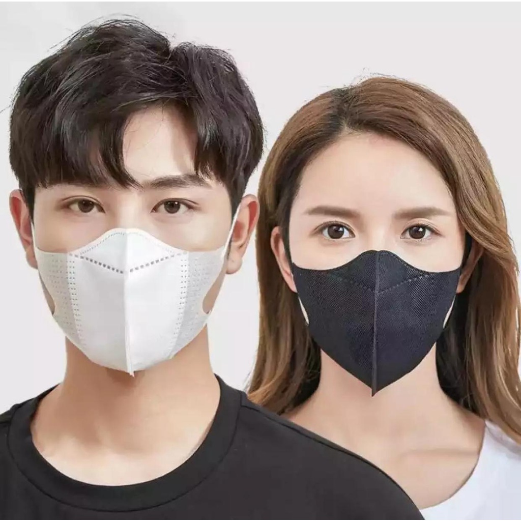 Masker duckbill disposable earloop mask dewasa warna putih ecer murah