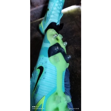 nike mercurial anti clog implus green