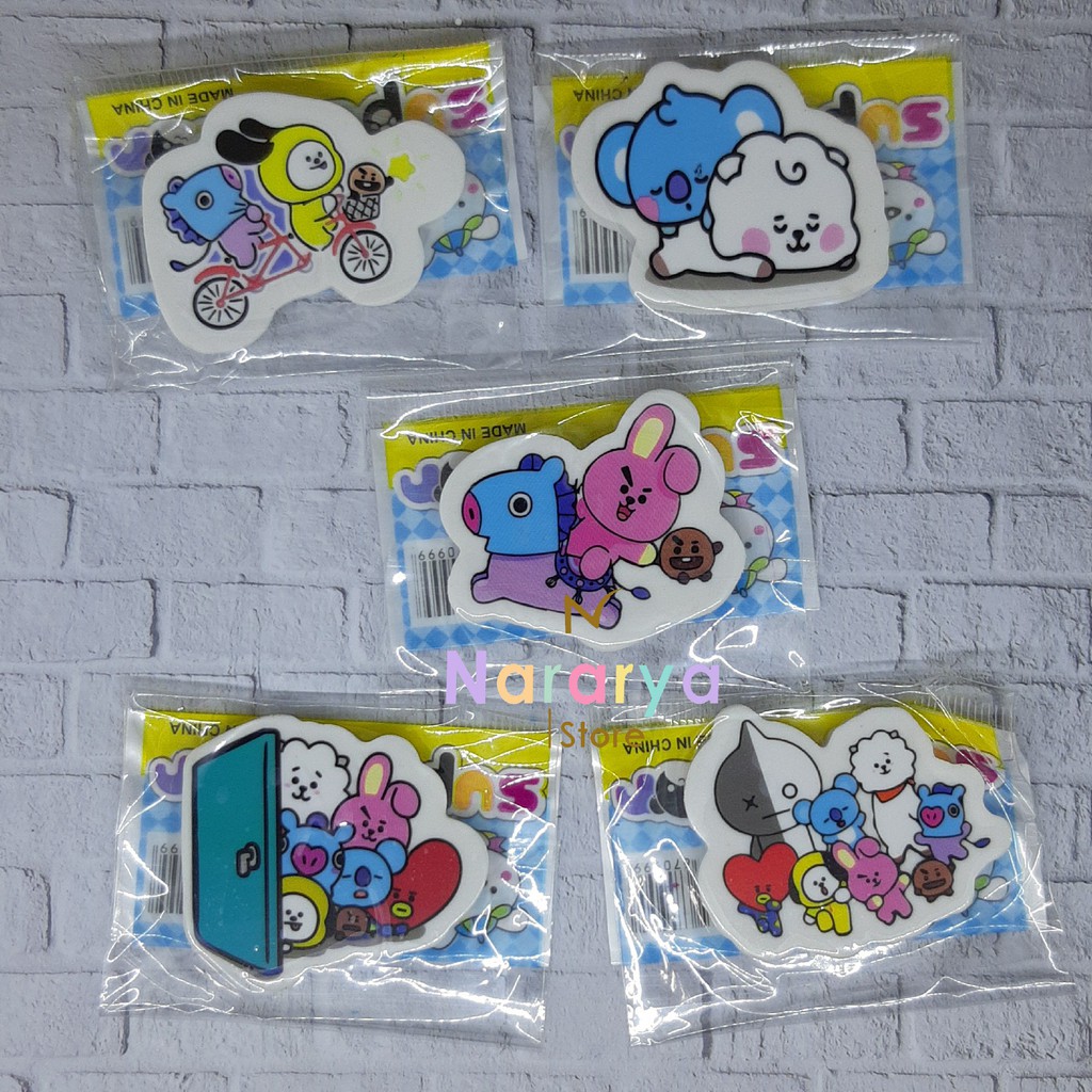 

Penghapus BTS / Penghapus Lucu / Penghapus Pensil Lucu / Alat Tulis Sekolah