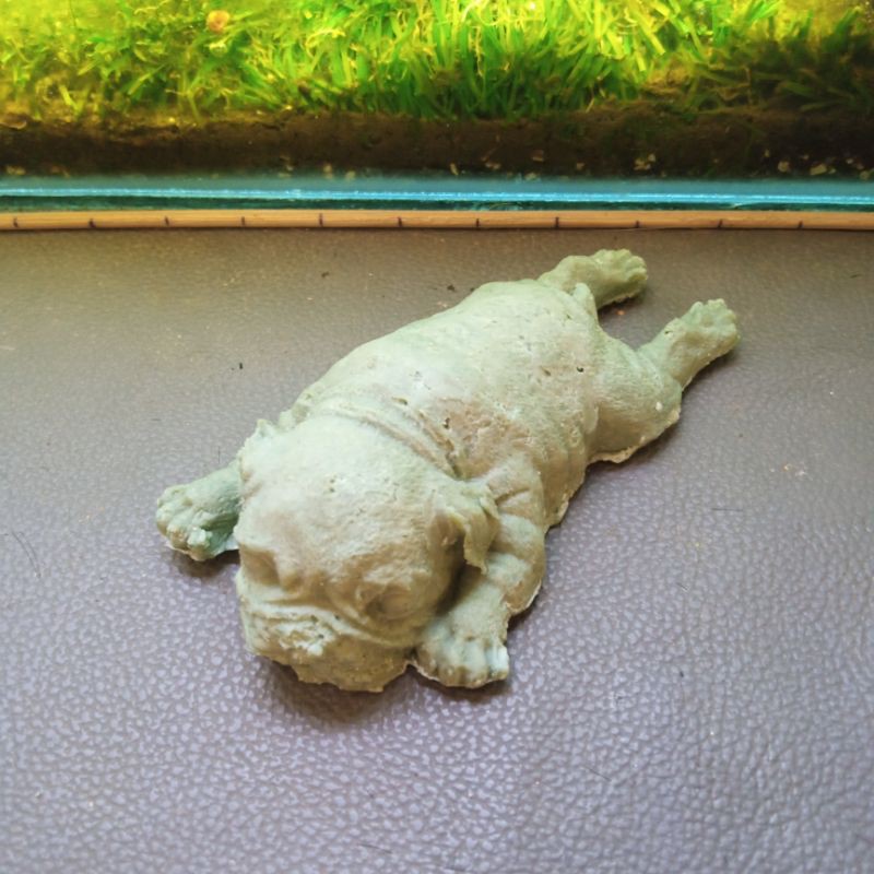 prakarya dari sabun bentuk anjing