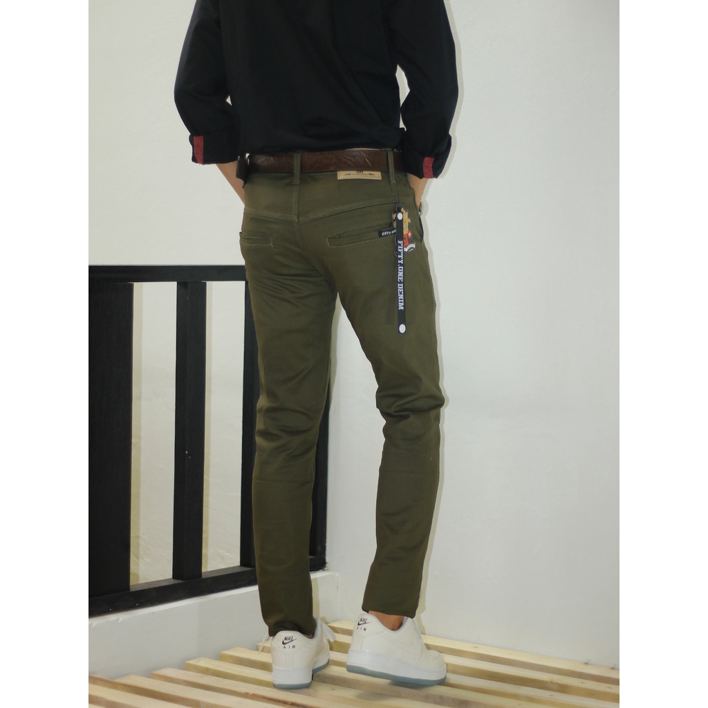 TERLARIS CELANA CHINO PREMIUM MALMO ( REAL PICT ) CHINOS KERJA KANTORAN HARIAN CHINO PANJANG PRIA SLIM FIT STRETCH