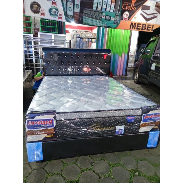 PROMO SPRINGBED SET JAVALAND PRIMERA PLUSHTOP uk. 160x200 - FREE ONGKIR KOTA SEMARANG