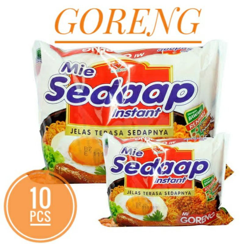 MIE SEDAAP GORENG BELI 10PCS