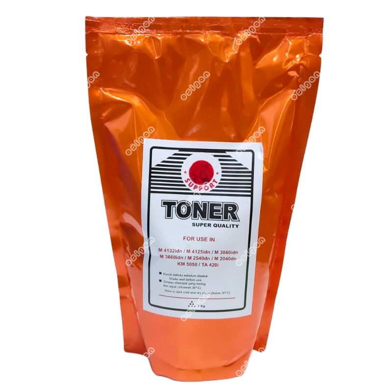 TONER SUPPORT ISI 1KG KM 2040 2540 2640 3660 3860 2535 Kemasan Orange (PROMO)