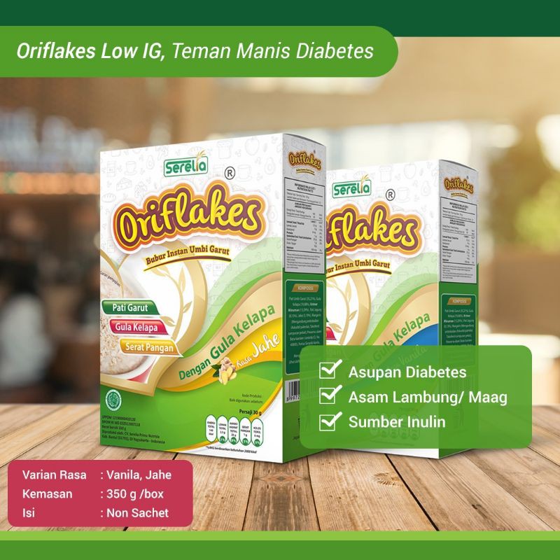 Oriflakes_Low ig_Sereal diabetes dan asam lambung