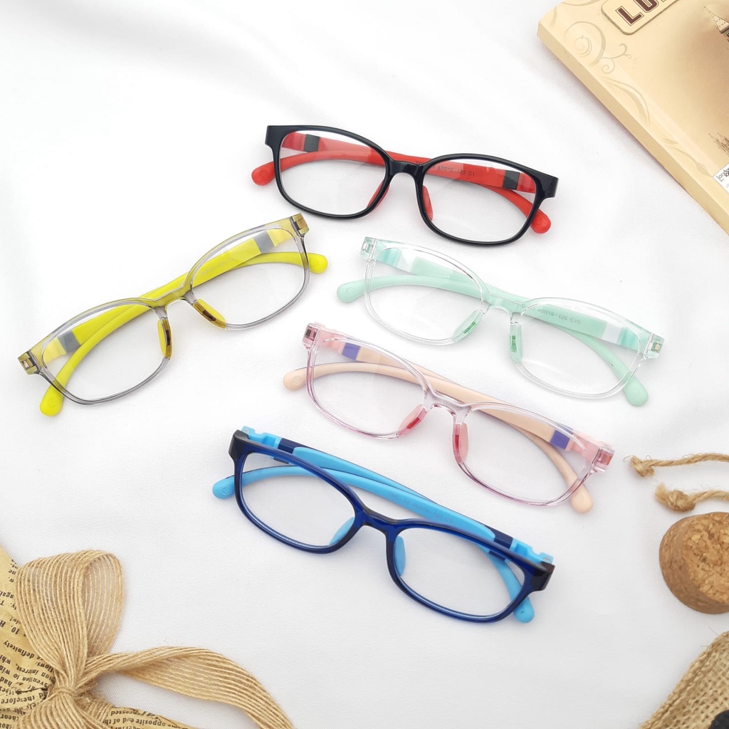 [Bisa COD] [Kacamata Anak TRD 03] 46-16-125 Kacamata Anti Radiasi Komputer / HP / Kacamata Minus / K