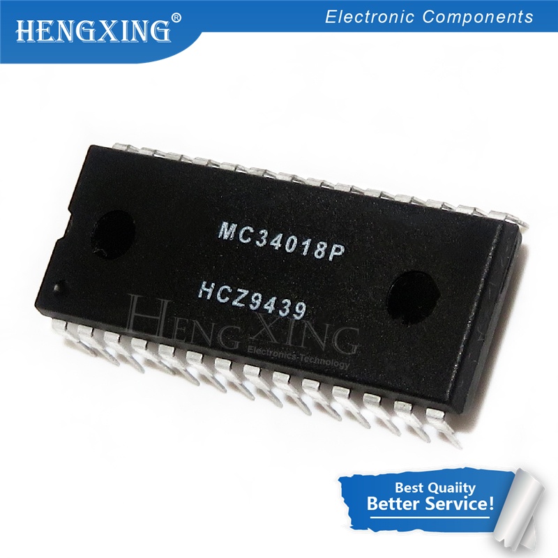 10pcs Ic MC34018P MC34018 DIP-28