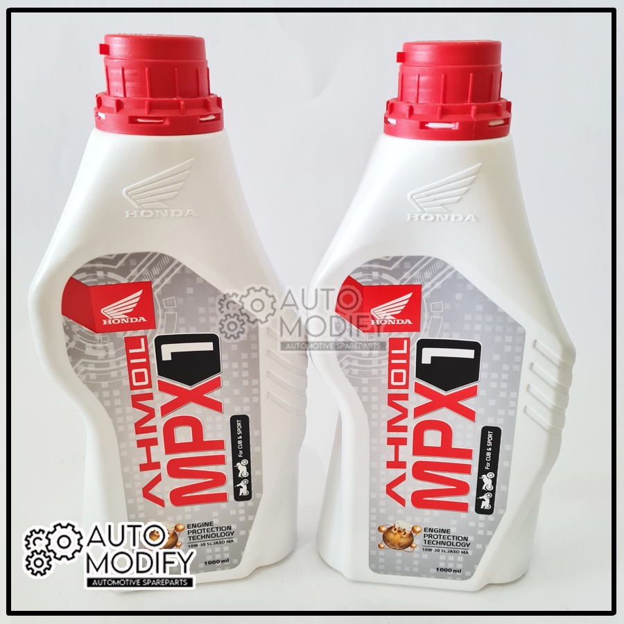 Oli Honda AHM MPX 1 4T 1 Liter (1000 ml) Original