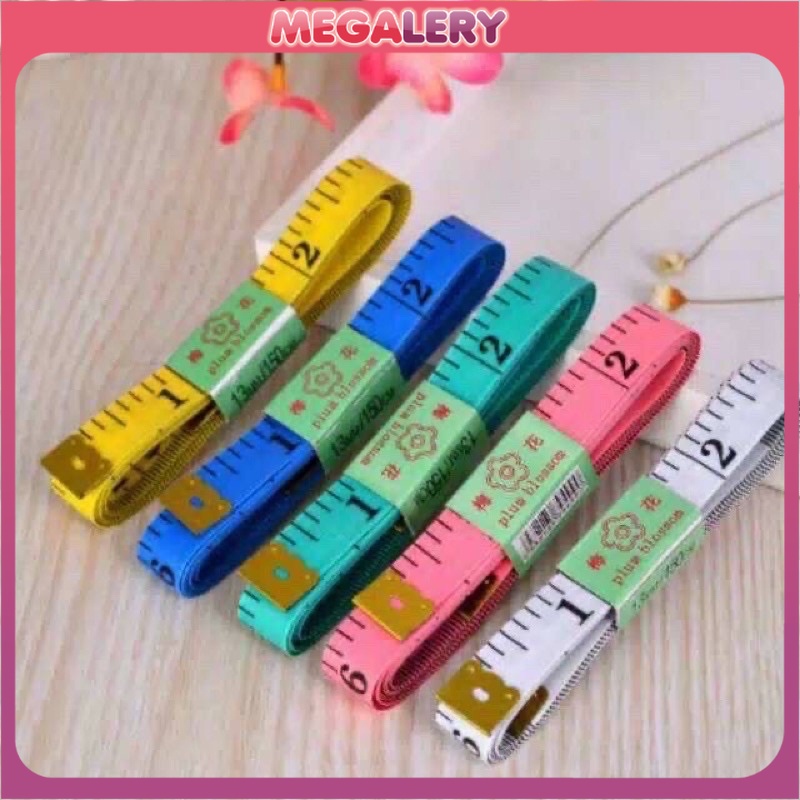 Meteran Warna warni meteran ukur baju dan badan warna warni permen