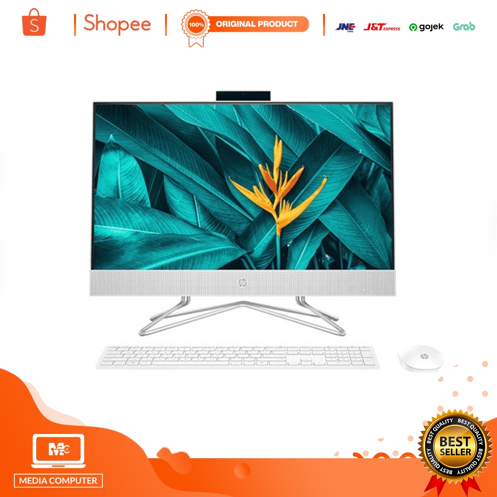 AIO HP 24 df1042d Core i5 1135G7 8GB 512GB Iris Xe W10 OHS WHITE TOUCH