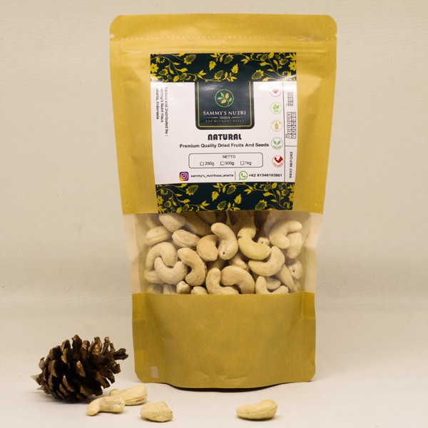 

250GM SUPER W320 CASHEW / KACANG METE RAW & ROASTED(salted/unsalted)