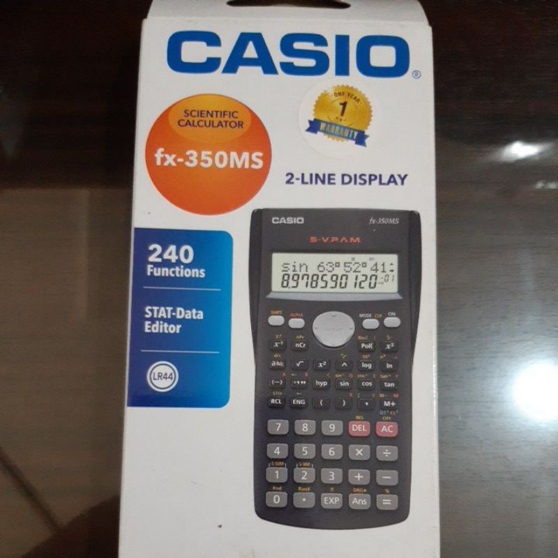 kalkulator casio fx-350MS / kalkulator / casio / kalkulator casio / casio fx-350MS