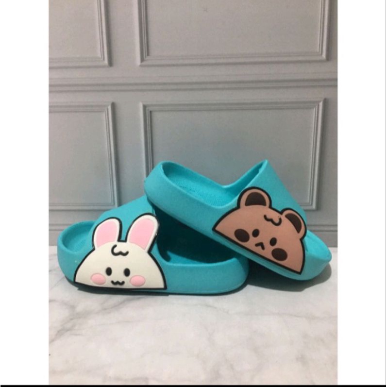 Humairah_Oldshop || Sandal Kokop Anak Perempuan Dulux BTS 386 Model Bergambar