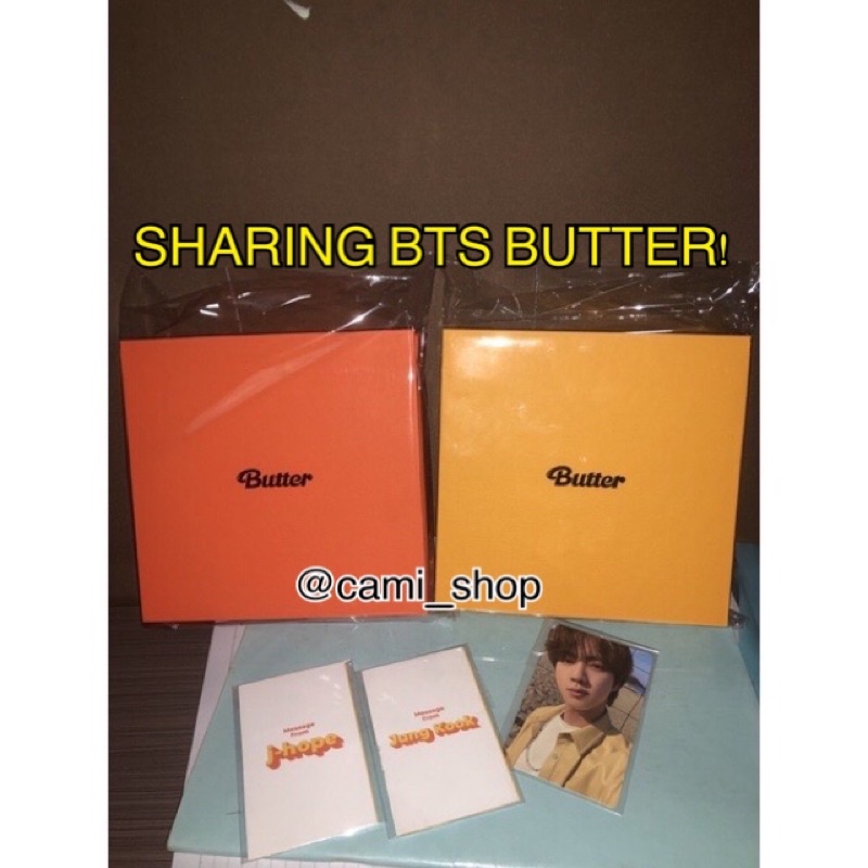 Jual [BACA!]READY INASHARING BTS BUTTER ALBUM POB BENEFIT JIMIN JUNGKOOK V JIN JHOPE WEVERSE