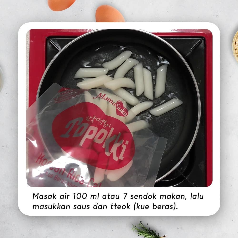 Mamasuka Topokki Tteokbokki Tokpoki Instant Ready To Cook Halal