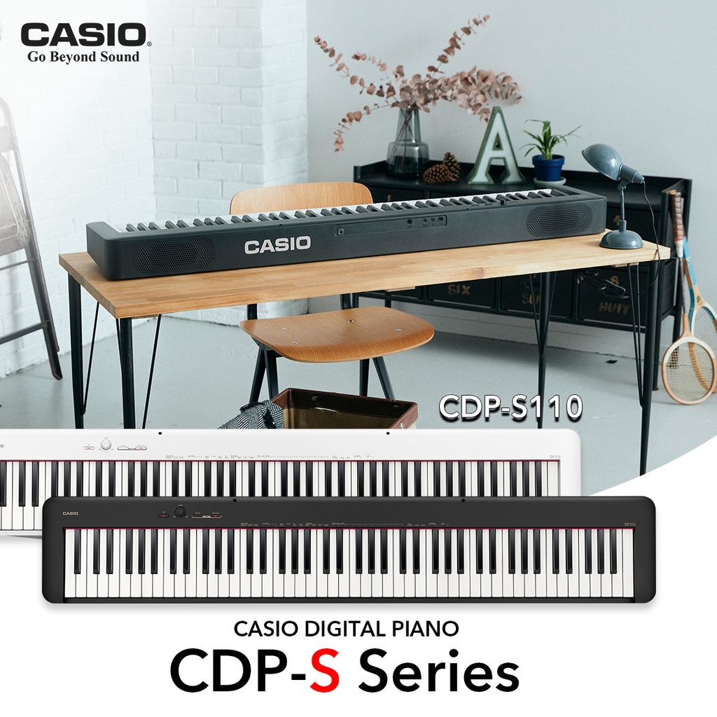 Jual Digital Piano Casio CDPS110 CDP S110 CDPS110 Shopee Indonesia