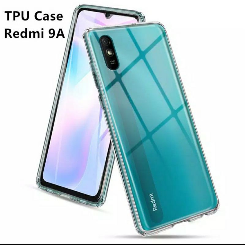 Softcase Case Bening Clear Case Sillikon Kondom Casing Transparan Pelindung HP Xiaomi Redmi 9A