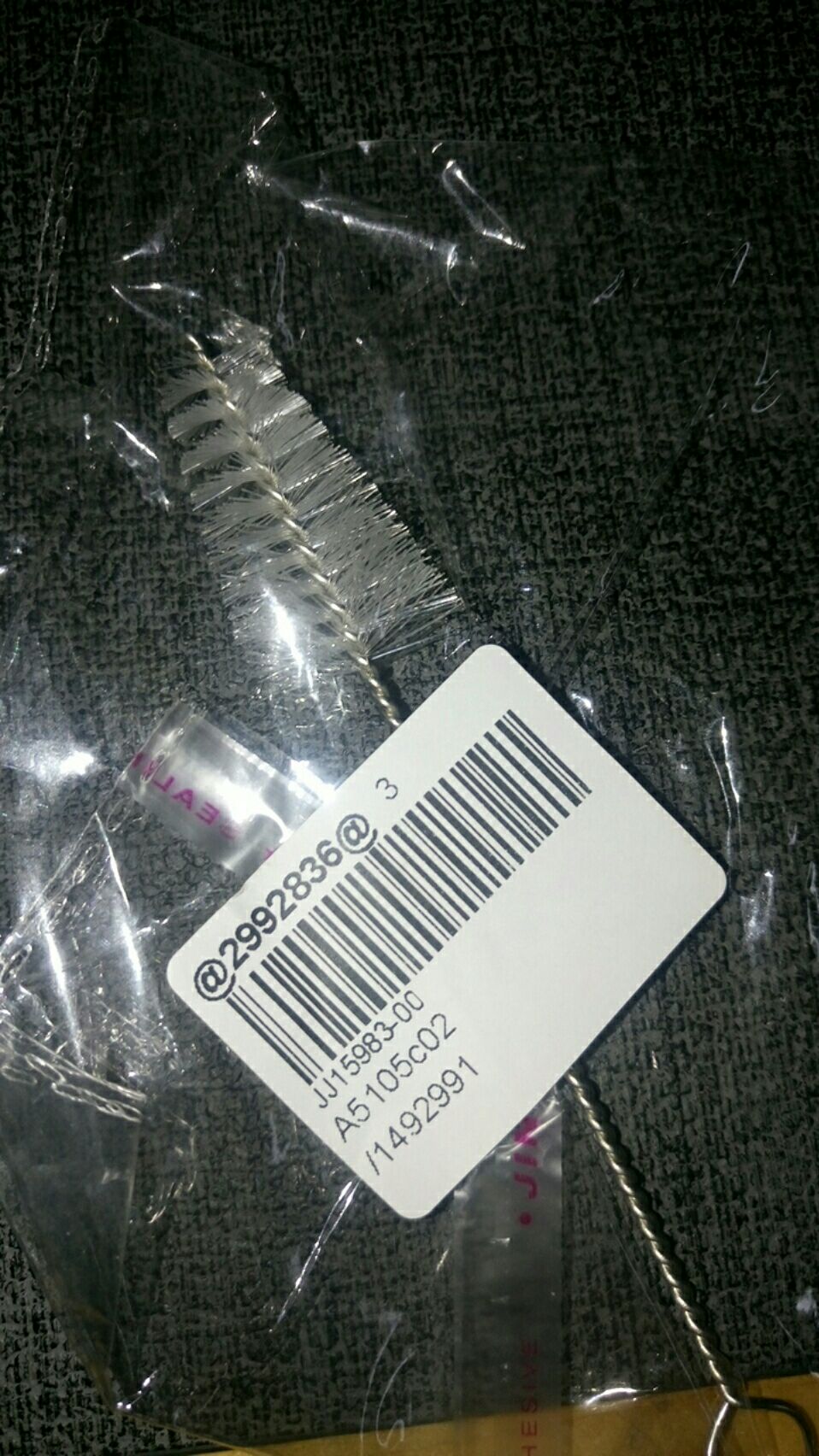 Sikat Pembersih Tabung Botol Bahan Nilon Dan Kuningan Stainless Steel Untuk Alat Baking Dapur