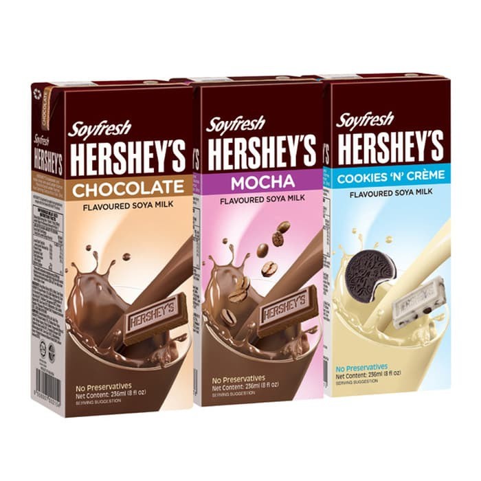 

Soyfresh Hershey's Soya Packet Milk 236ml
