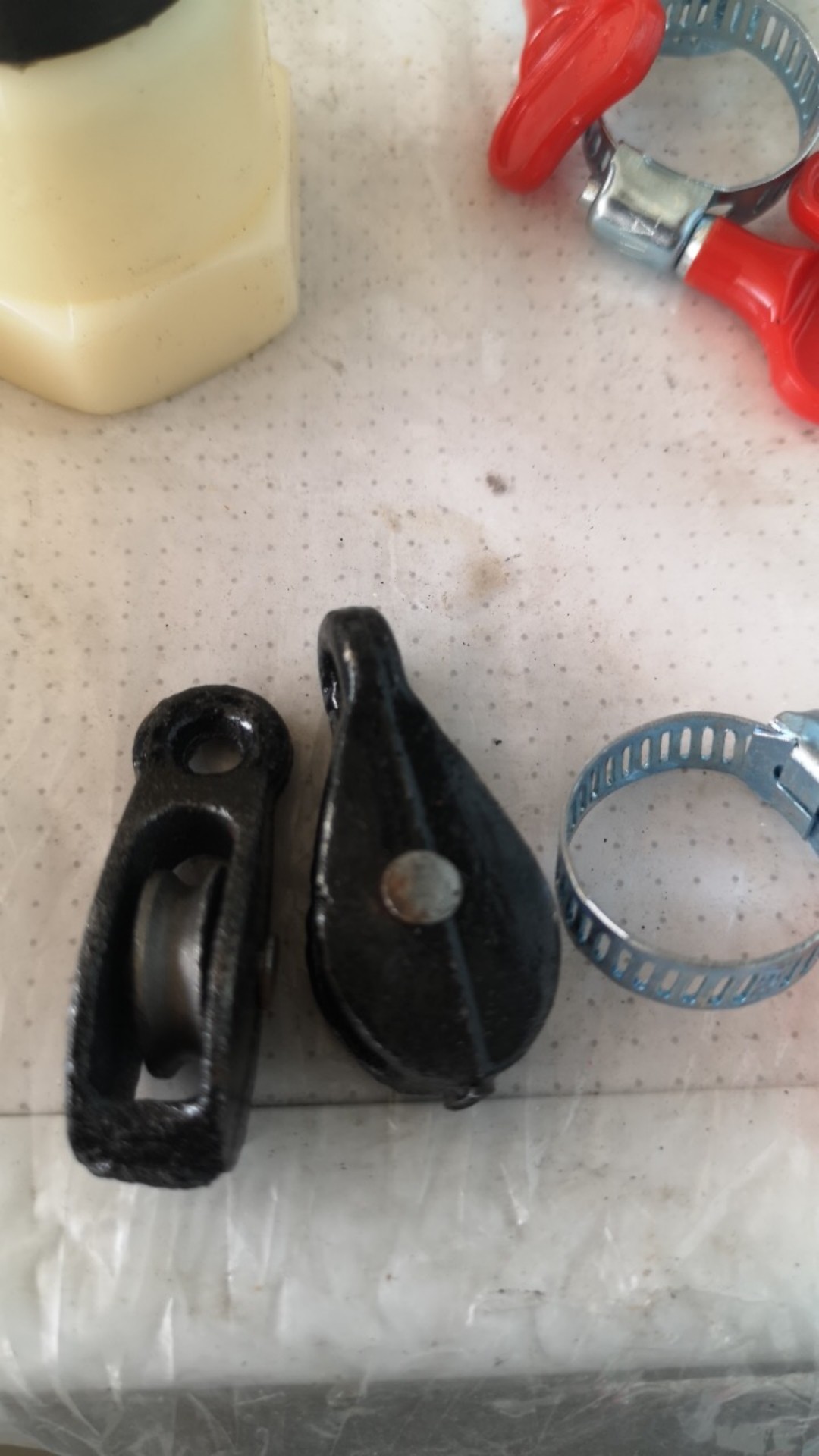 Kerekan Katrol Sangkar Burung Bendera Krei 3/4 Inch