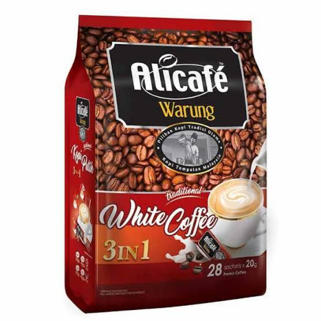 

alicafe warung white coffee 3 in 1