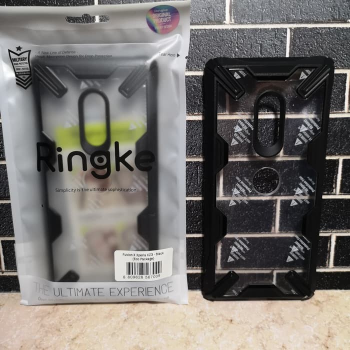 Ringke Fusion X Casing For Sony Xperia XZ3 Black