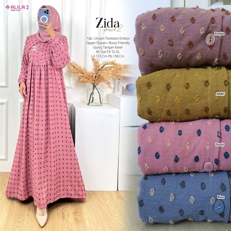 Zida dress by alila Hijab
