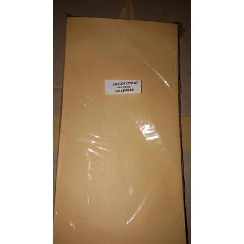 

Amplop Coklat super kabinet isi 100 L