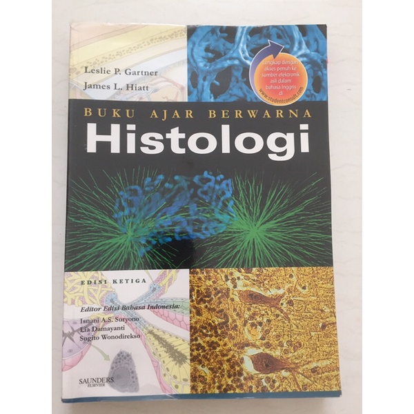 ORI BUKU AJAR BERWARNA HISTOLOGI EDISI 3 GARTNER