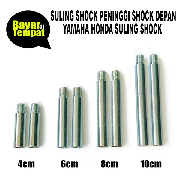 Peninggi Shock Bebek Matic Honda Yamaha Anti Karat