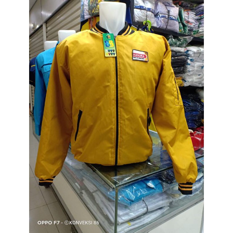 JAKET HANURA/BOMBER+BORDIR NAMA ANGGOTA