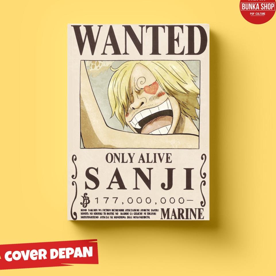 

Barang Pilihan.. Pocket Note Anime One Piece Character Bounty