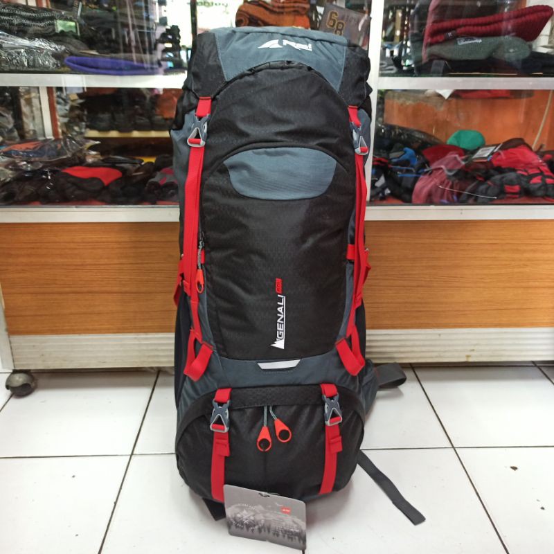 Tas Carrier Arei Genali 60L Original Tas Gunung Rei Genali 60 Liter