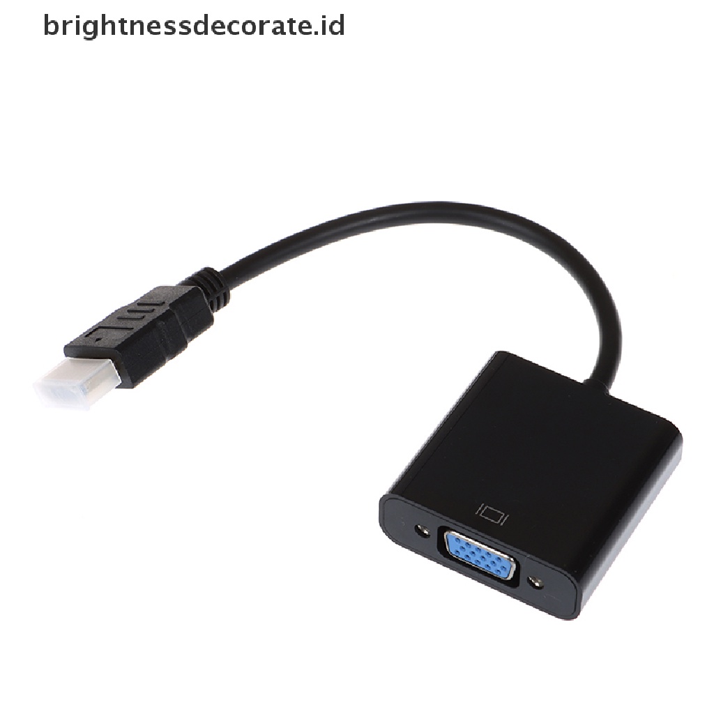 Kabel Adapter Converter Hdmi To Vga Untuk Proyektor Hd Monitor